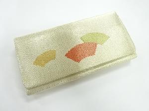 リサイクル　佐賀錦地紙模様織出し和装バッグ